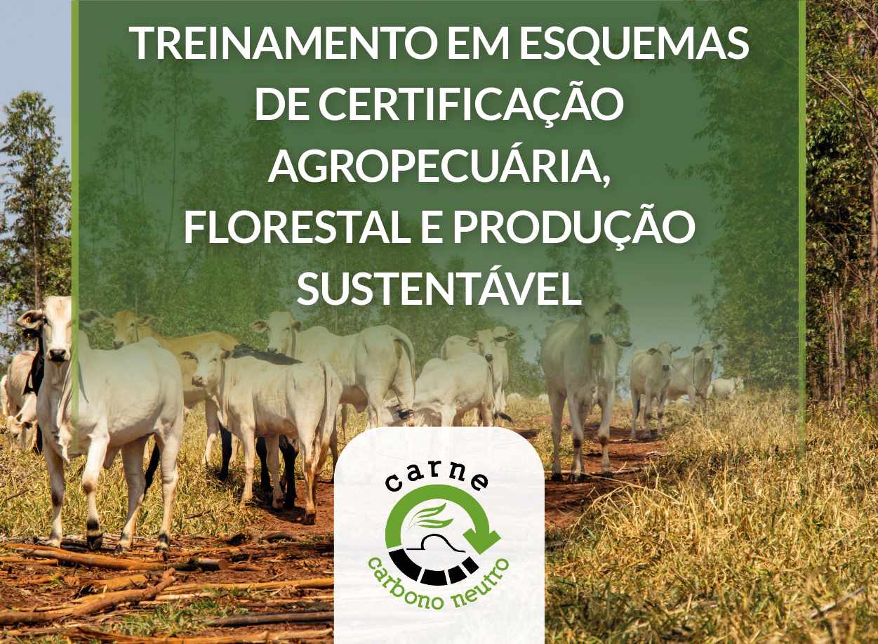Treinamento em esquemas de certificação agropecuária, florestal e produção sustentável: CCN