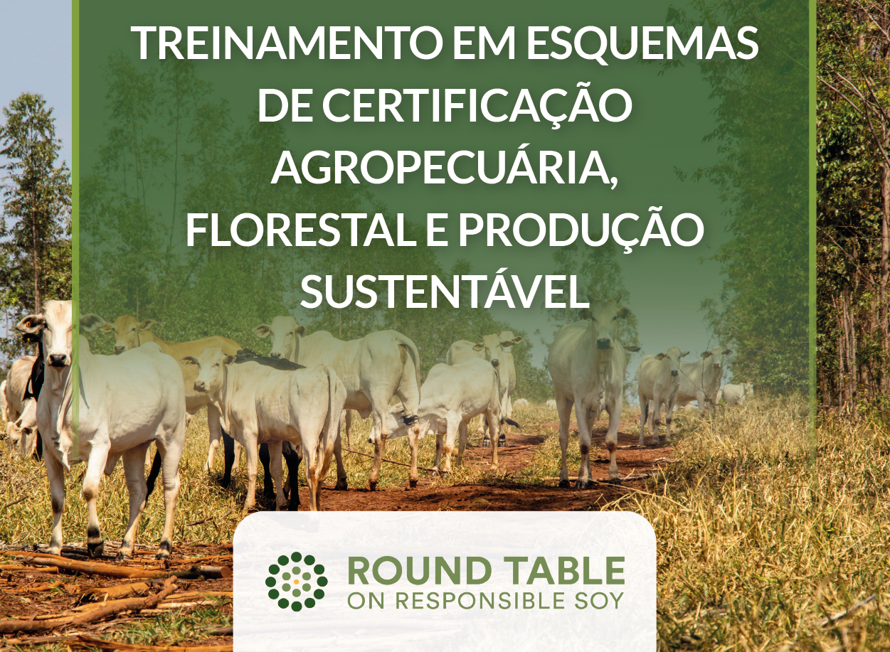 Treinamento em esquemas de certificação agropecuária, florestal e produção sustentável: Certificação RTRS